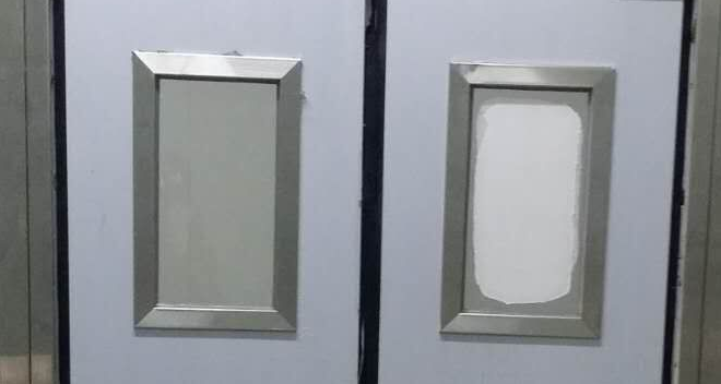 不锈钢围边 TM-9902 不锈钢自由防撞门