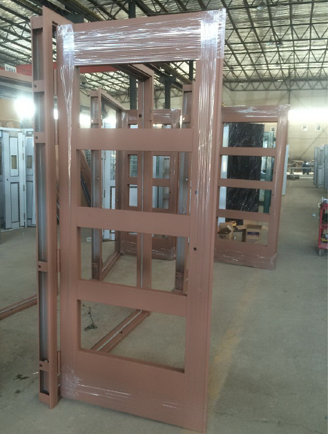 泰明门业钢质单元门 加工工艺